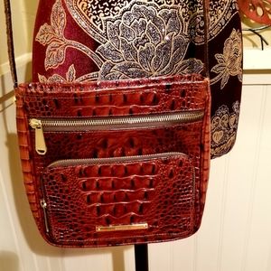 Brahmin Pecan Melbourne Leather Crossbody Bag